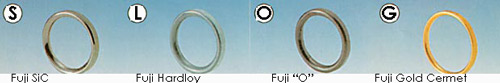 кольца Fuji,вставки sic