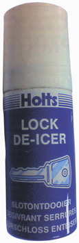 Lock De-icer
