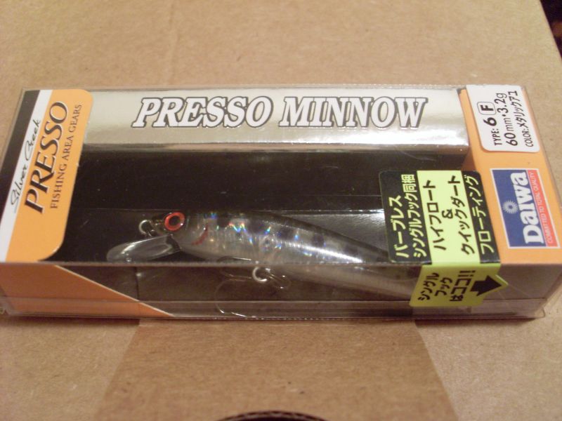 Daiwa Presso Minnow 6 F