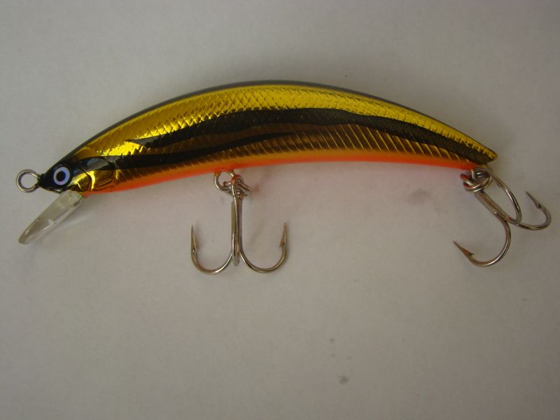  Duel Fuze Muddy Minnow, Gold Flame